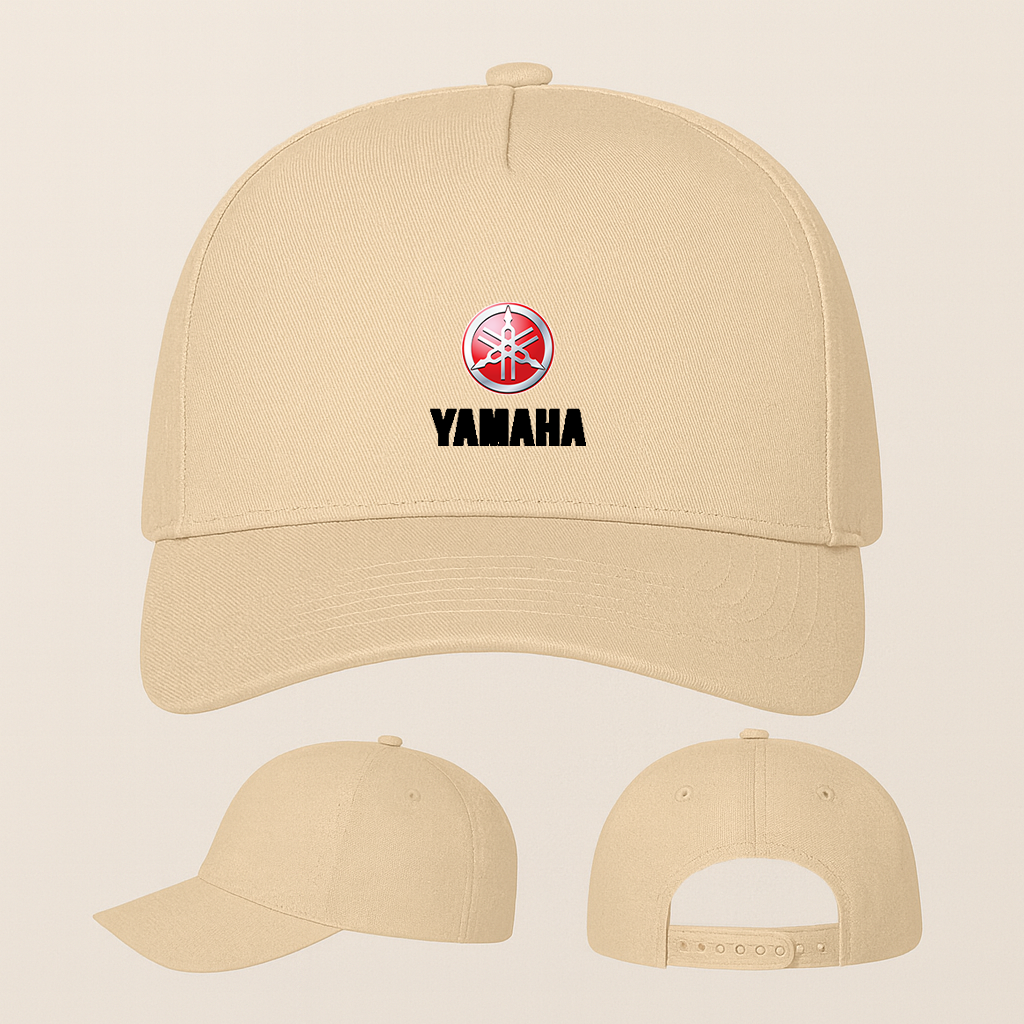 Yamaha Five Panel Twill Snapback Cap